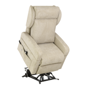 Poltrona martina beige durante alzapersona