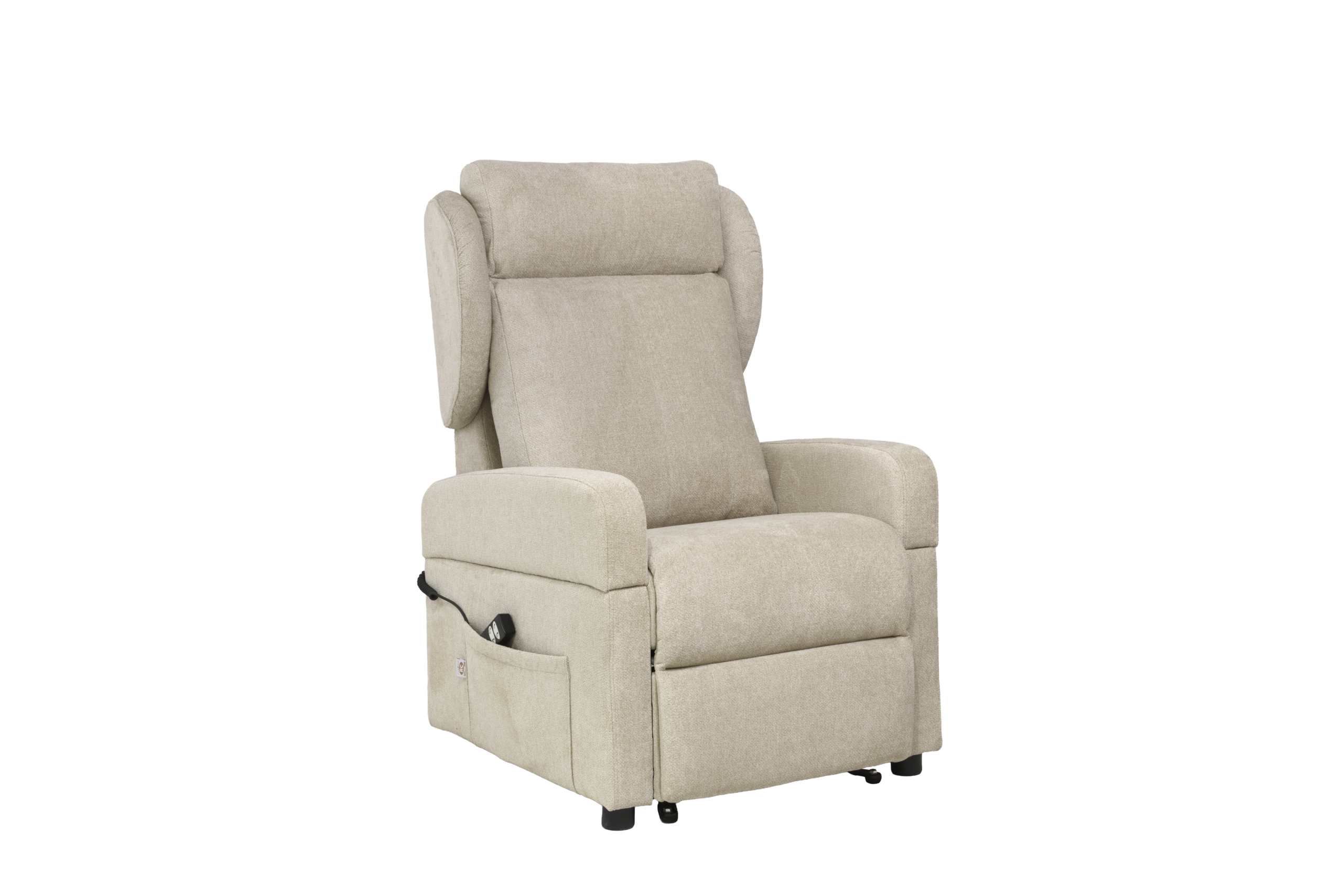 Poltrona martina beige difronte