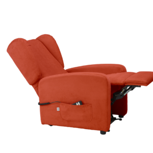 Poltrona loretta arancio aperta