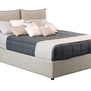 Letto Alice grigio laterale sinistro