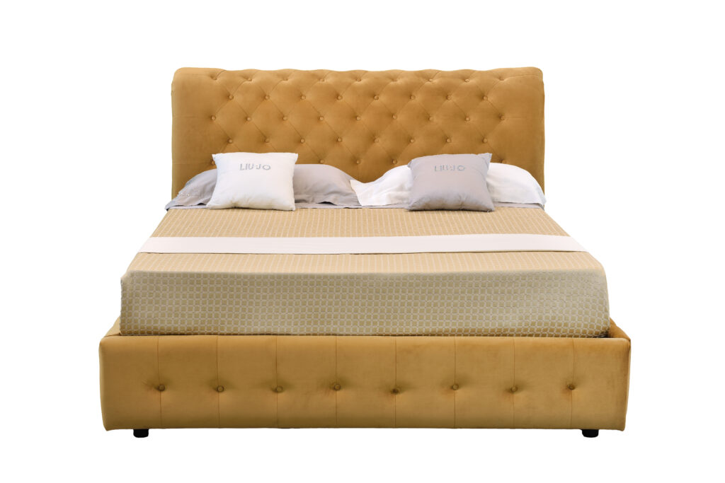 Letto Juliette giallo frontale